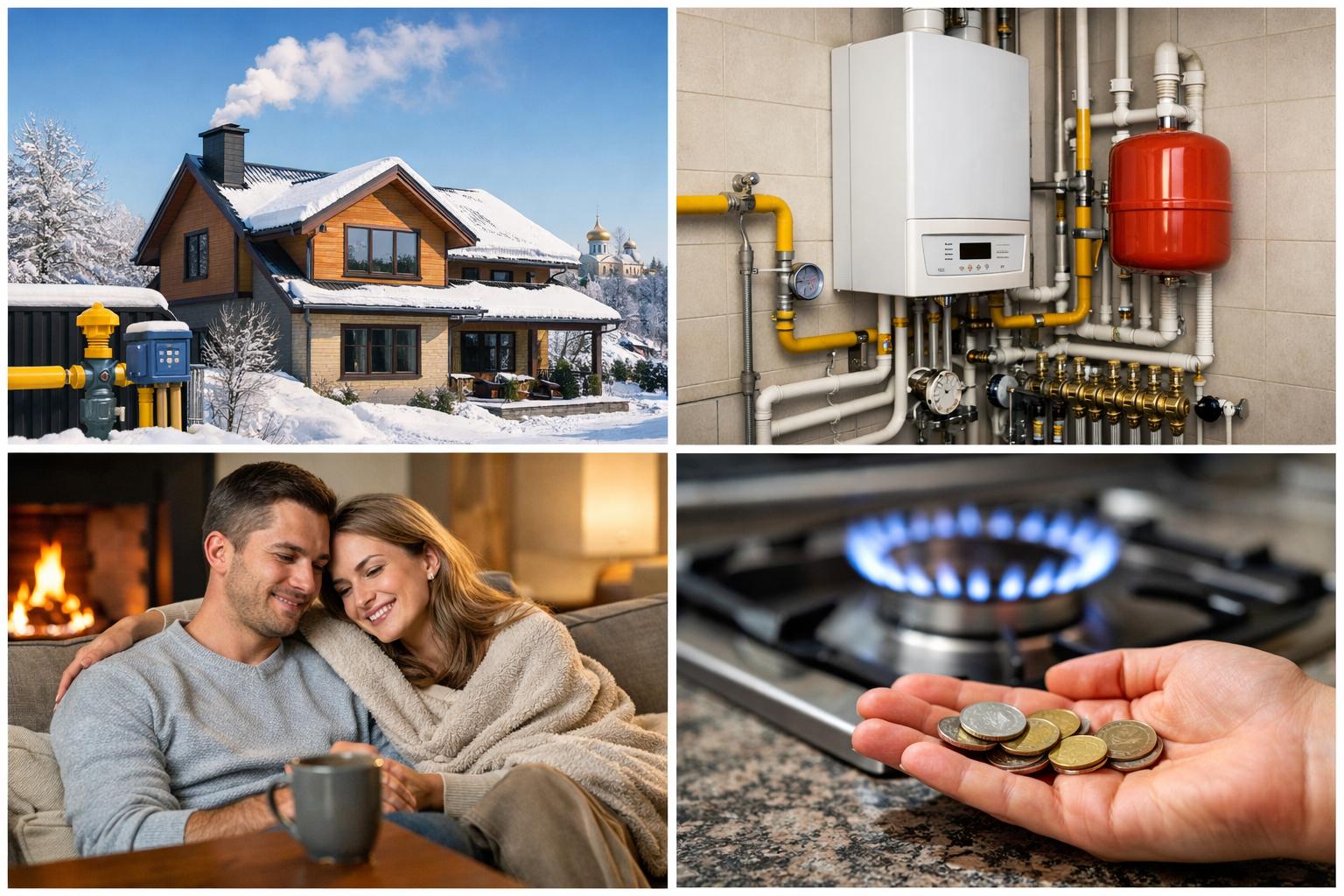 Почему газовое отопление — оптимальное решение для частного дома в Звенигороде