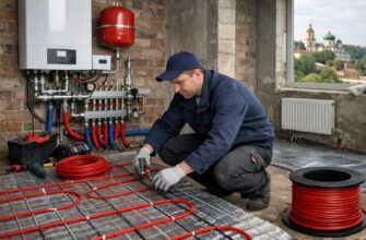 Монтаж электрического отопления в Звенигороде