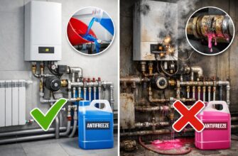 Отопление в Звенигороде: можно ли использовать антифриз