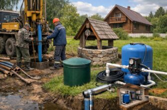Звенигород: водопровод и водоснабжение из колодца