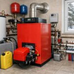 Водяное отопление частного дома в Звенигороде — дизельный котел