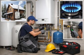 Газовое отопление частного дома в Звенигороде