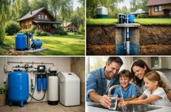 Частное водоснабжение в коттеджах Звенигорода