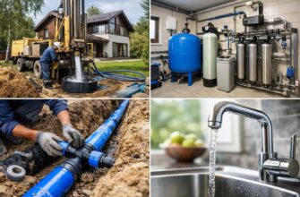 Водоснабжение коттеджа в Звенигороде: под ключ