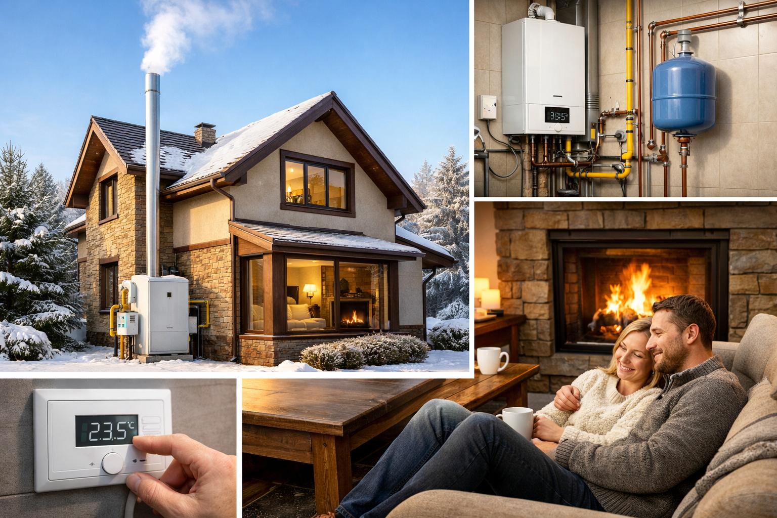 Газовое отопление коттеджа в Звенигороде — надежно, экономично, комфортно от «Звенигород - системы отопления водоснабжения»