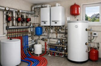 Водяное отопление частного дома в Звенигороде: надежное горячее водоснабжение