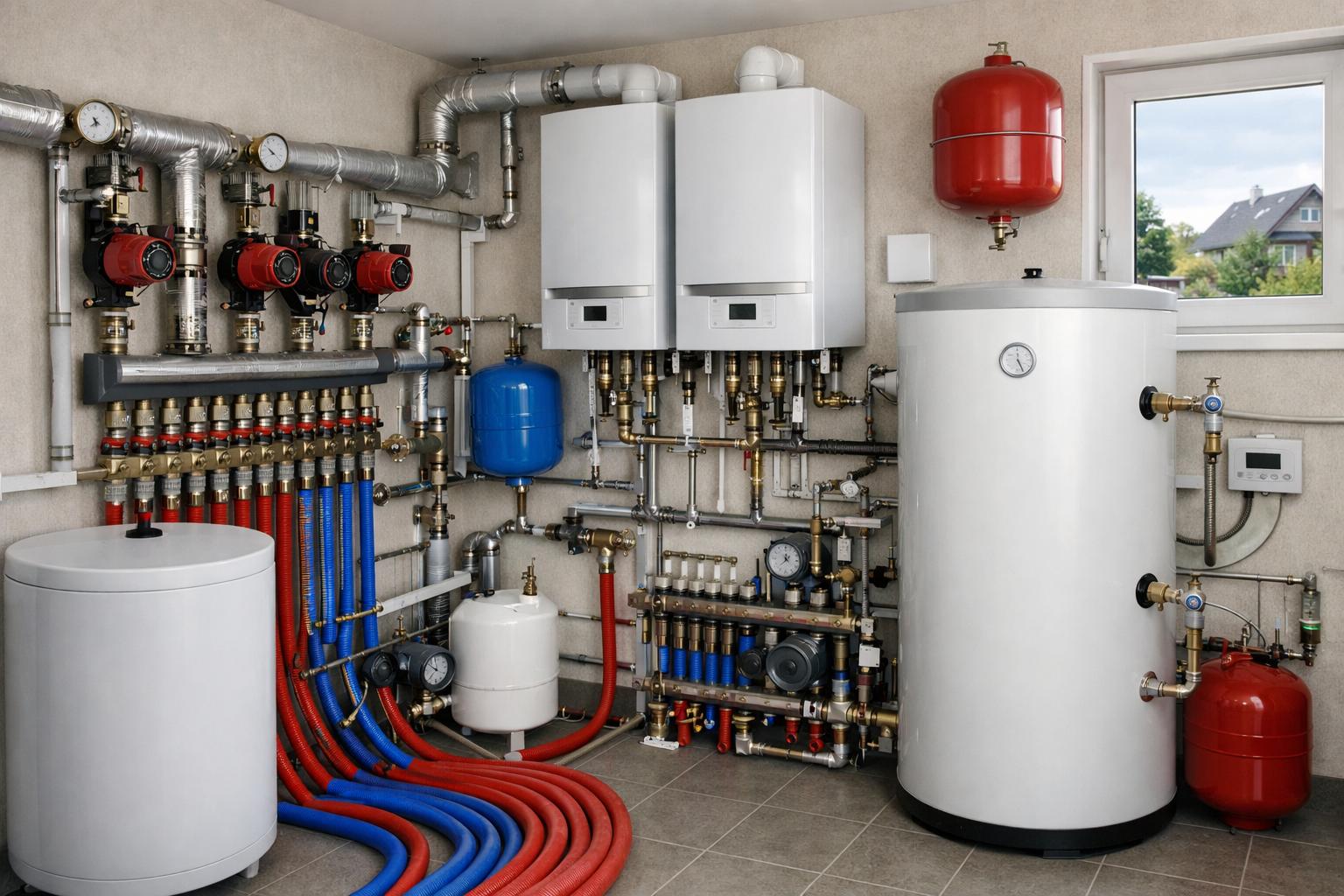 Профессиональное проектирование водяного отопления для частного дома в Звенигороде