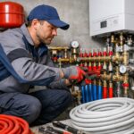 Установка водяного отопления в Звенигороде