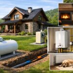 Газовое отопление загородного дома в Звенигороде