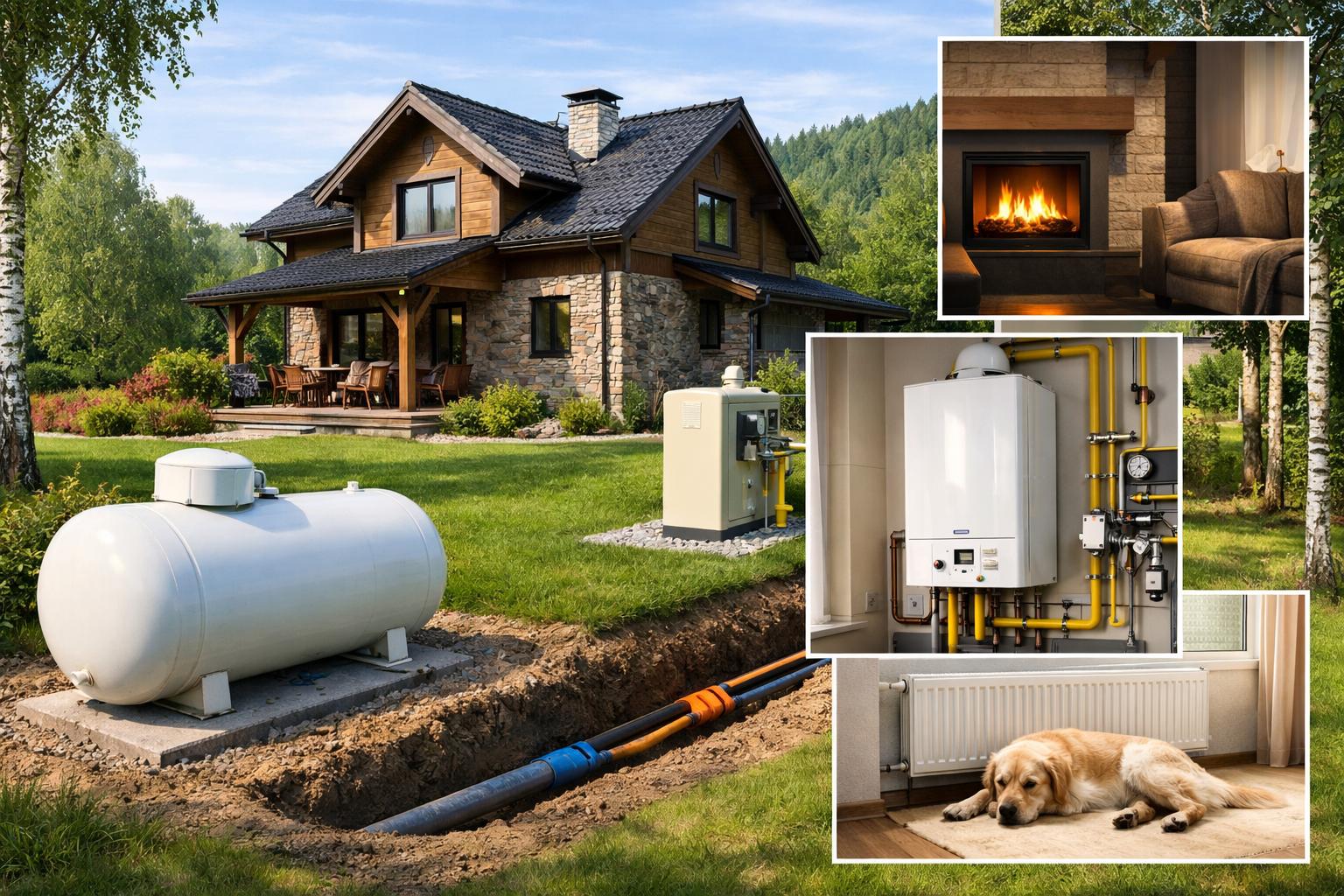 Почему газовое отопление — оптимальный выбор для загородного дома в Звенигороде