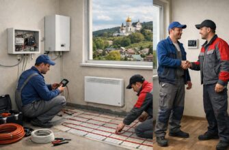 Звенигород: установка электрического отопления