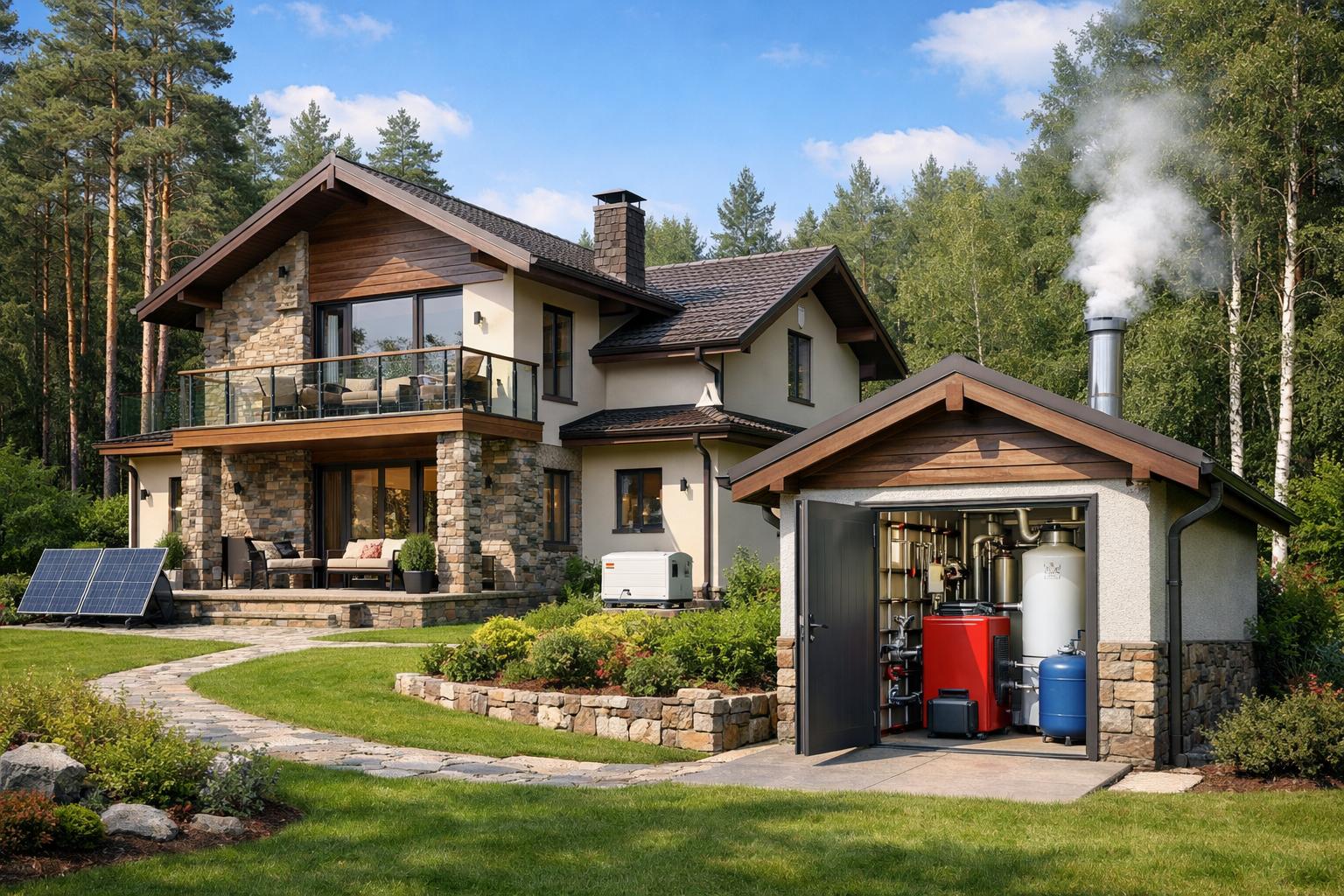 Комфорт и энергонезависимость вашего коттеджа в Звенигороде — идеальное решение