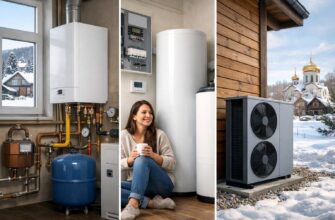 Звенигород: три вида автономного отопления