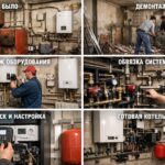 Переоборудование котельной частного дома в Звенигороде