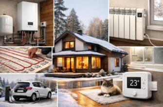 Электрическое независимое отопление частного дома в Звенигороде