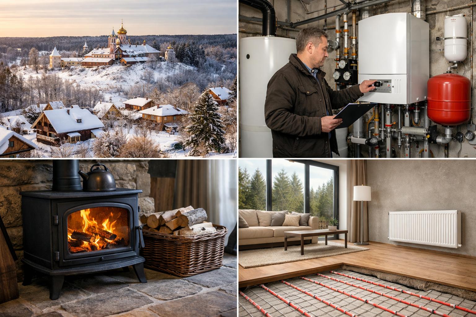 Почему отопление в Звенигороде требует индивидуального подхода