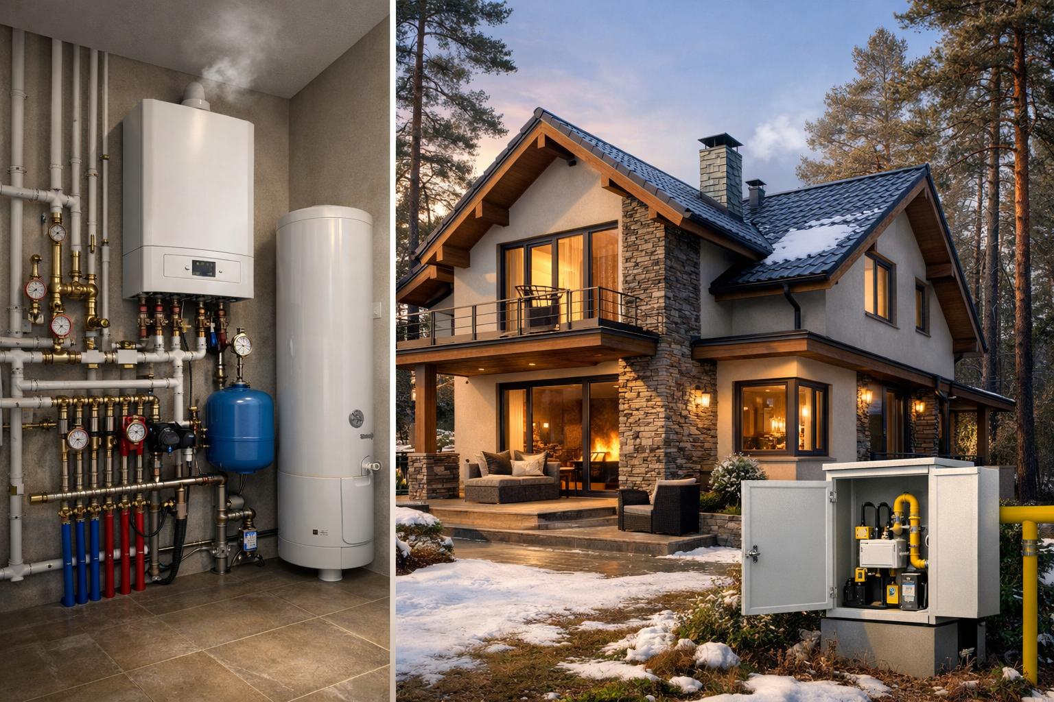 Гарантированный комфорт круглый год — газовое отопление для вашего коттеджа от «Звенигород — системы отопления водоснабжения»