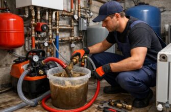 Чистка системы отопления частного дома в Звенигороде