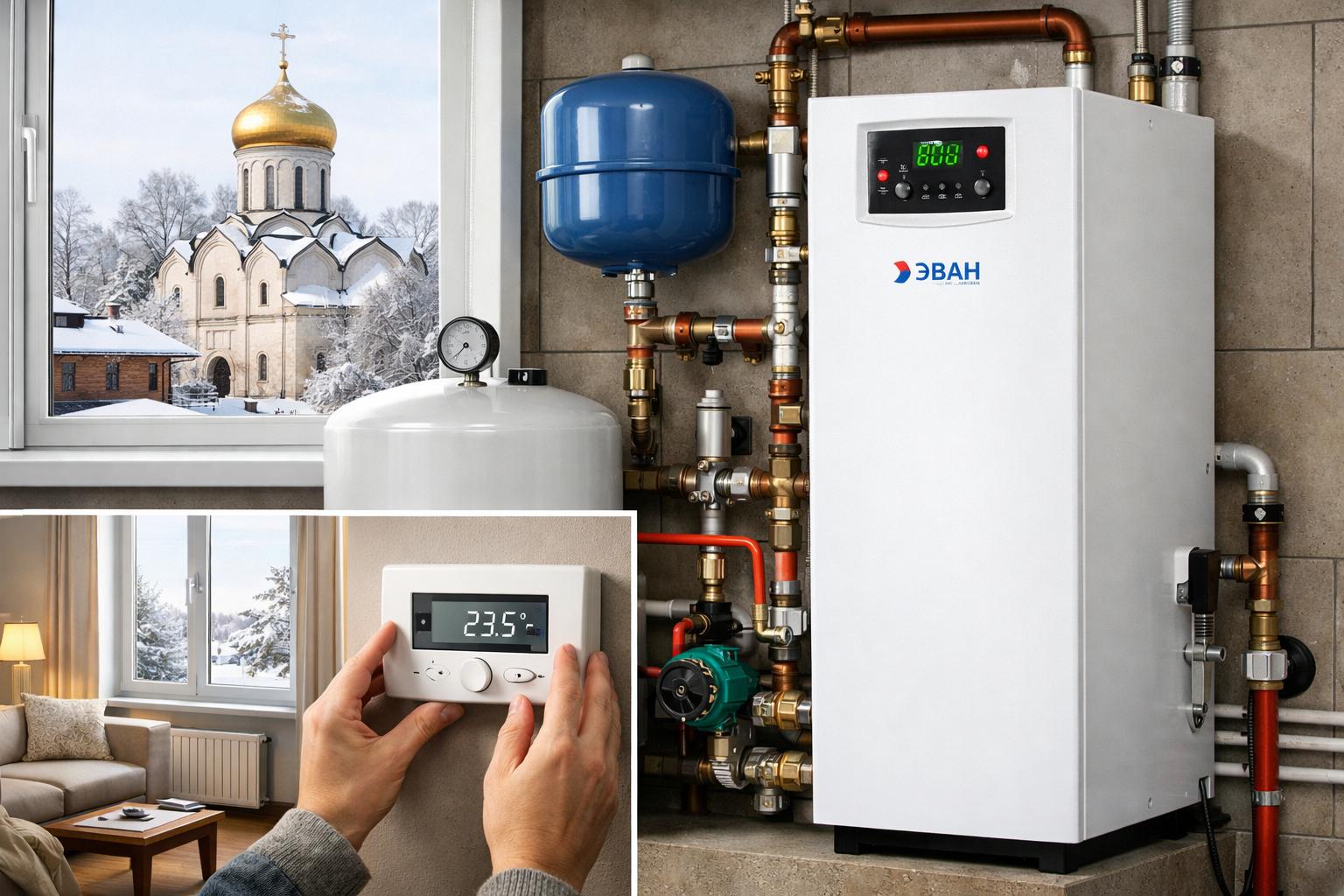 Электроотопление с котлом «Эван»: быстрый обзор технологии и применения в Звенигороде