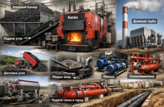 Угольная котельная в Звенигороде