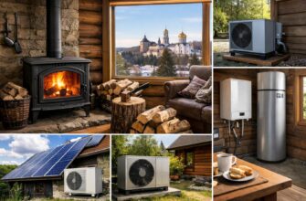 Дровяное отопление в Звенигороде: плюсы минусы