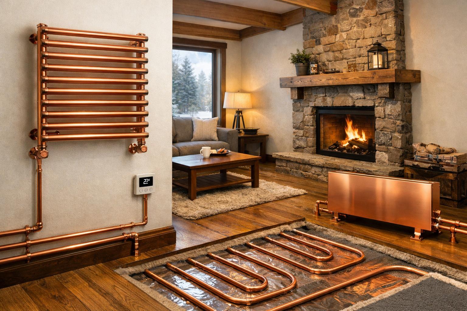 Почему медное электрическое отопление — лучшее решение для дома в Звенигороде