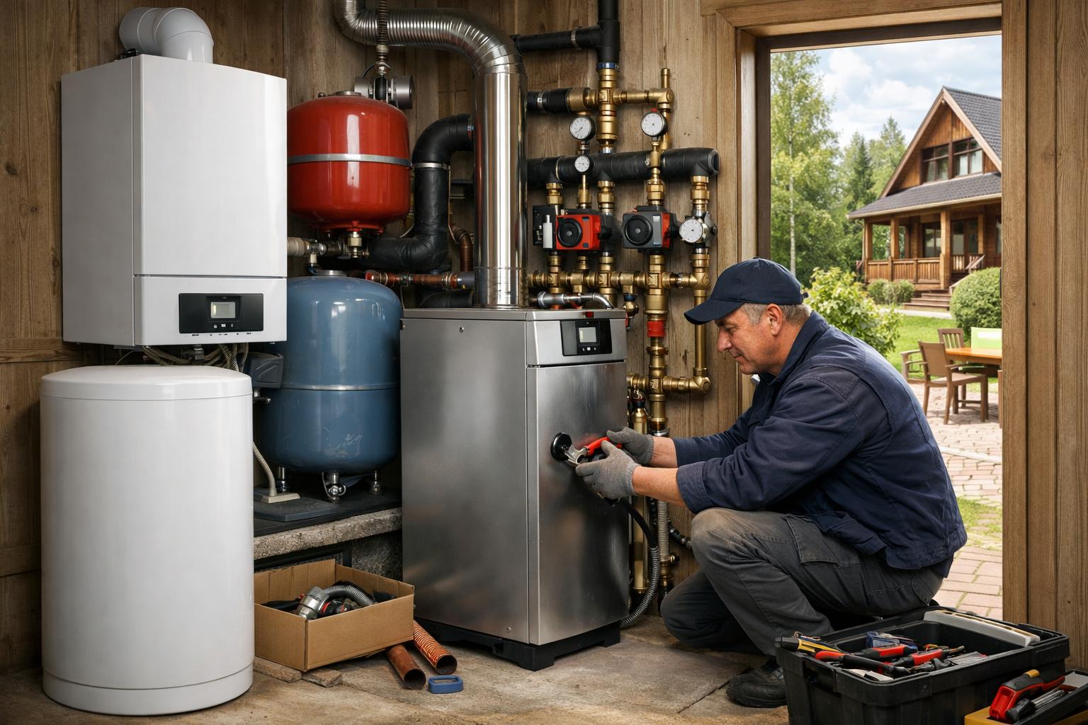 Комплексный подбор котельного оборудования для дачи от Комплексный подбор котельного оборудования для дачи от