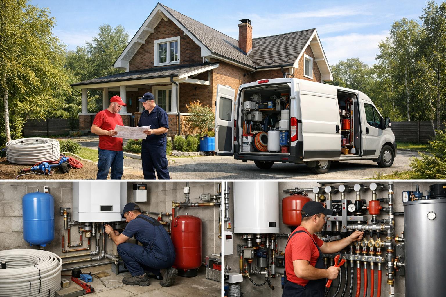 Как мы работаем: «Звенигород — системы отопления водоснабжения» под ключ с гарантией и оперативностью — 8 495 744 67 74