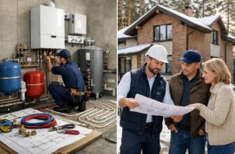 Автономное отопление в Звенигороде — пошаговый план