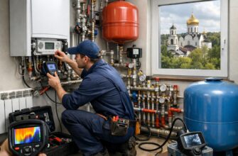 Диагностика систем отопления и водоснабжения в Звенигороде