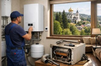 Замена котла в Звенигороде