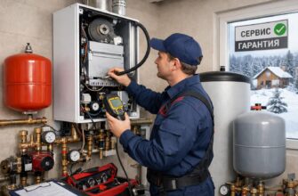 Сервисное обслуживание отопления дома в Звенигороде