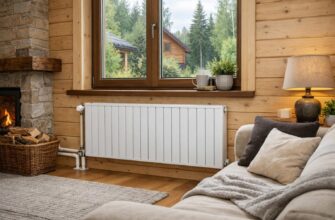 Радиаторное отопление загородного дома в Звенигороде