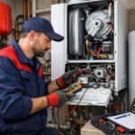 Ремонт котельного оборудования в частном доме в Звенигороде