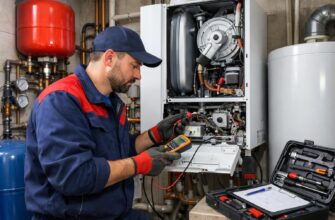 Ремонт котельного оборудования в частном доме в Звенигороде