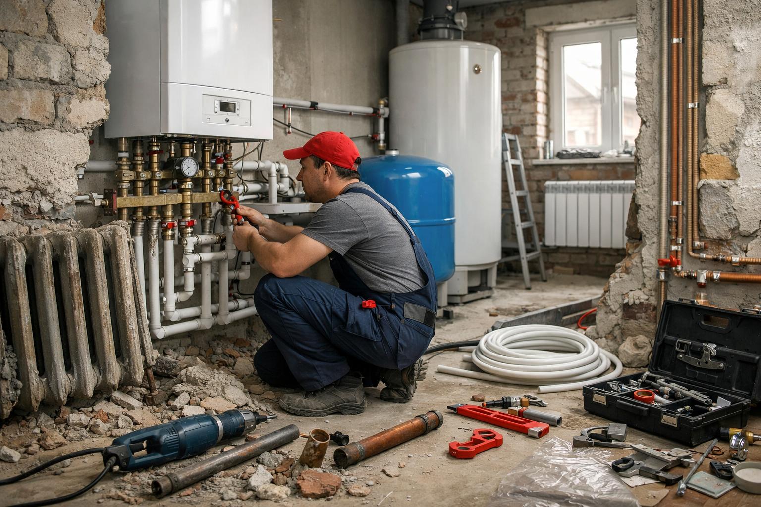 Звенигород Замена отопления в частном доме — полный сервис от