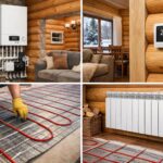 Электрическое отопление дома из бруса в Звенигороде