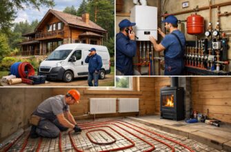 Отопление загородного дома в Звенигороде — выбор системы