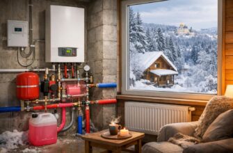 Электрическое отопление с антифризом в Звенигороде