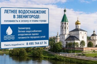 Летнее водоснабжение в Звенигороде