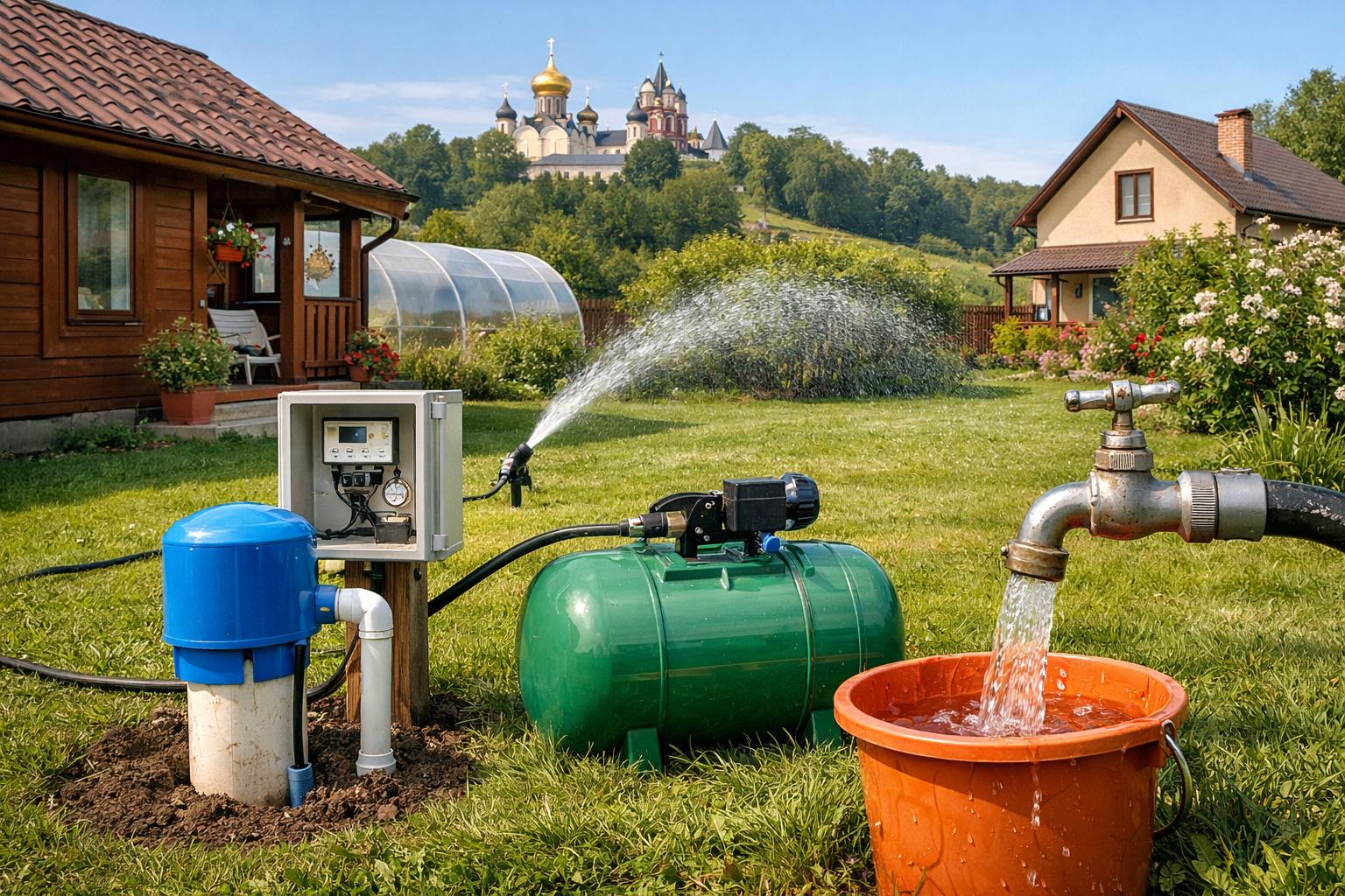 Звенигород Автономное летнее водоснабжение для дач и коттеджей — комфорт и независимость на вашем участке