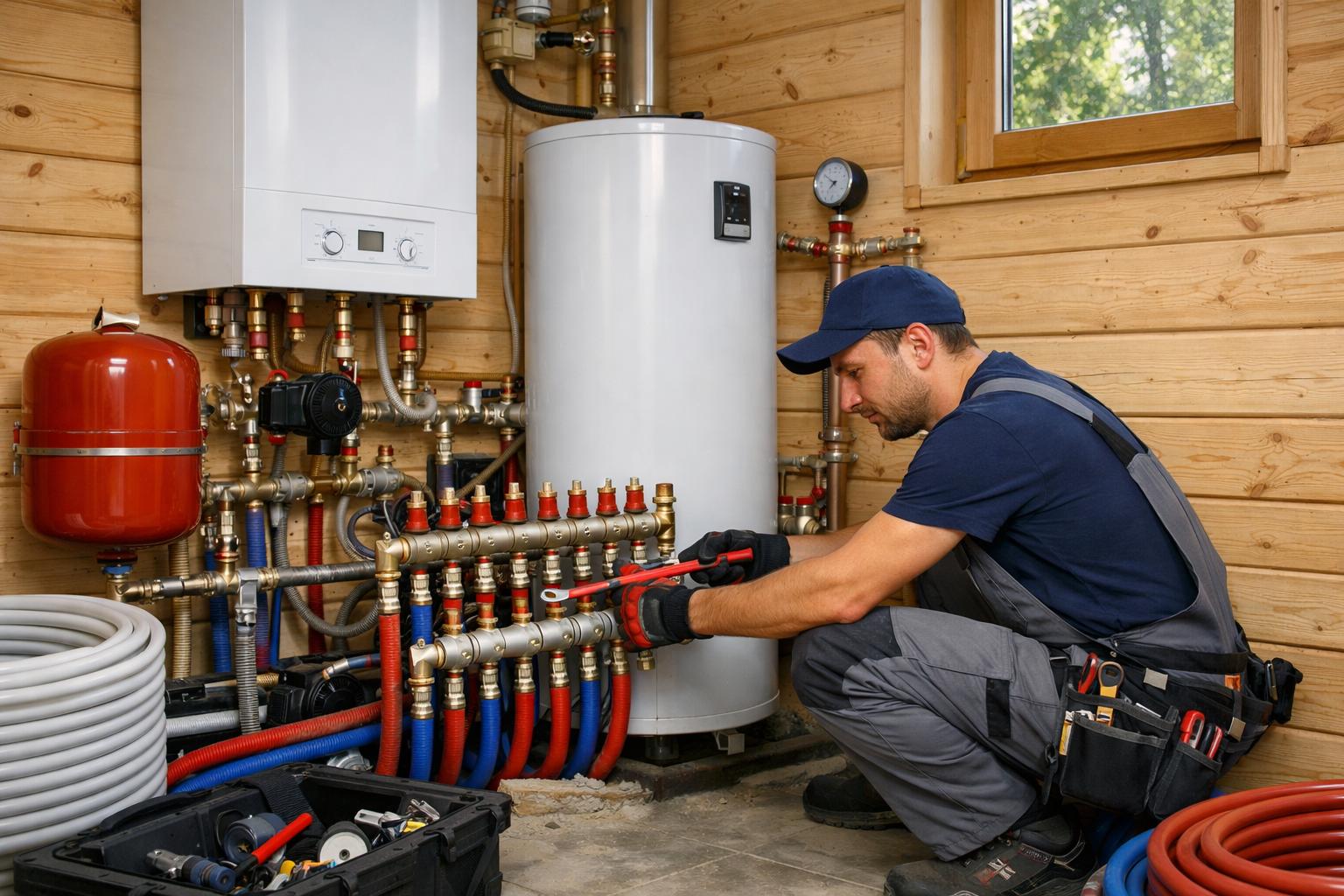 Звенигород монтаж отопления дачного дома — профессионально и надёжно