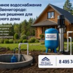 Автономное водоснабжение дачи в Звенигороде