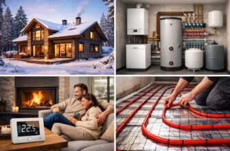 Качественное современное отопление дома в Звенигороде