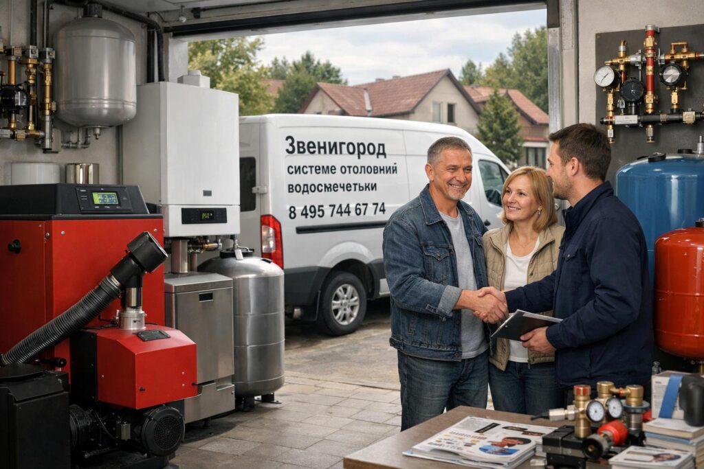 Продажа котельного оборудования в Звенигороде