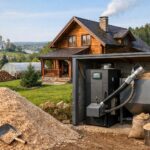 Отопление опилками в Звенигороде