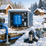 Зимнее водоснабжение от скважины в Звенигороде