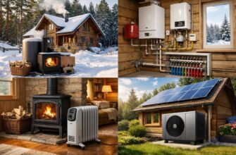 Отопление дачи в Звенигороде