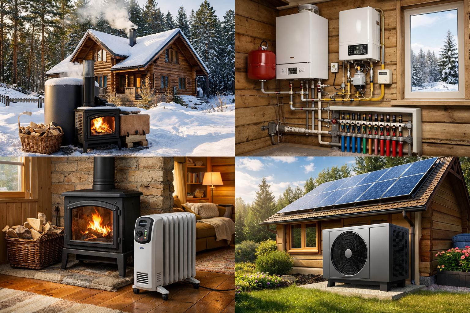 Виды систем отопления для дачи в Звенигороде — обзор и сравнение Виды систем отопления для дачи в Звенигороде — обзор и сравнение