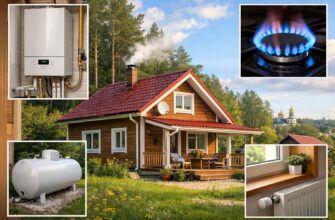 Звенигород: автономное газовое отопление дачи